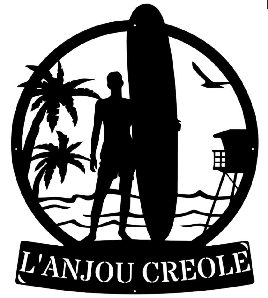 Villa L'Anjou Creole A Sainte Anne En Guadeloupe Avec Piscine Privee Et 2 Chambres Pour 4 Personnes Exterior photo